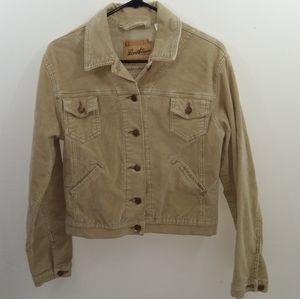 Misses M Levi's tan courderoy jacket